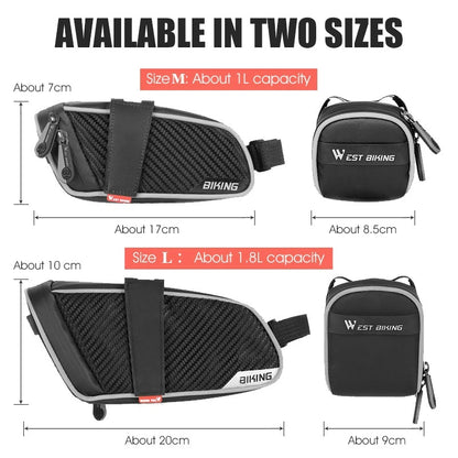 WEST BIKING MTB Road Bike Saddle Bag